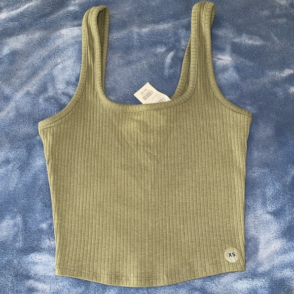 small military green tank top from tillys - Picture 1 of 2